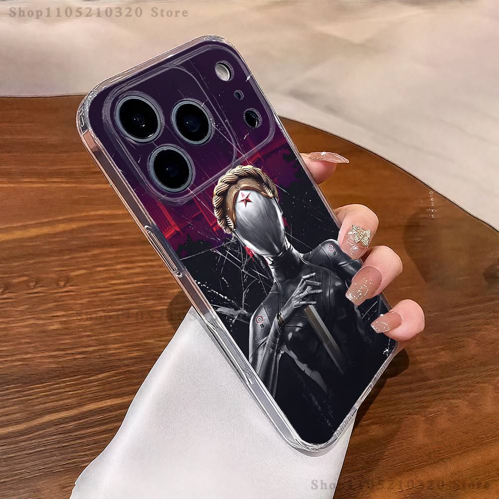 Game A-Atomic H-Heart  Phone Case For iPhone 17,16,15,14,13,12,11 Pro,Max,Plus,XR,Mini,E Clear Full-coverage Soft Cover