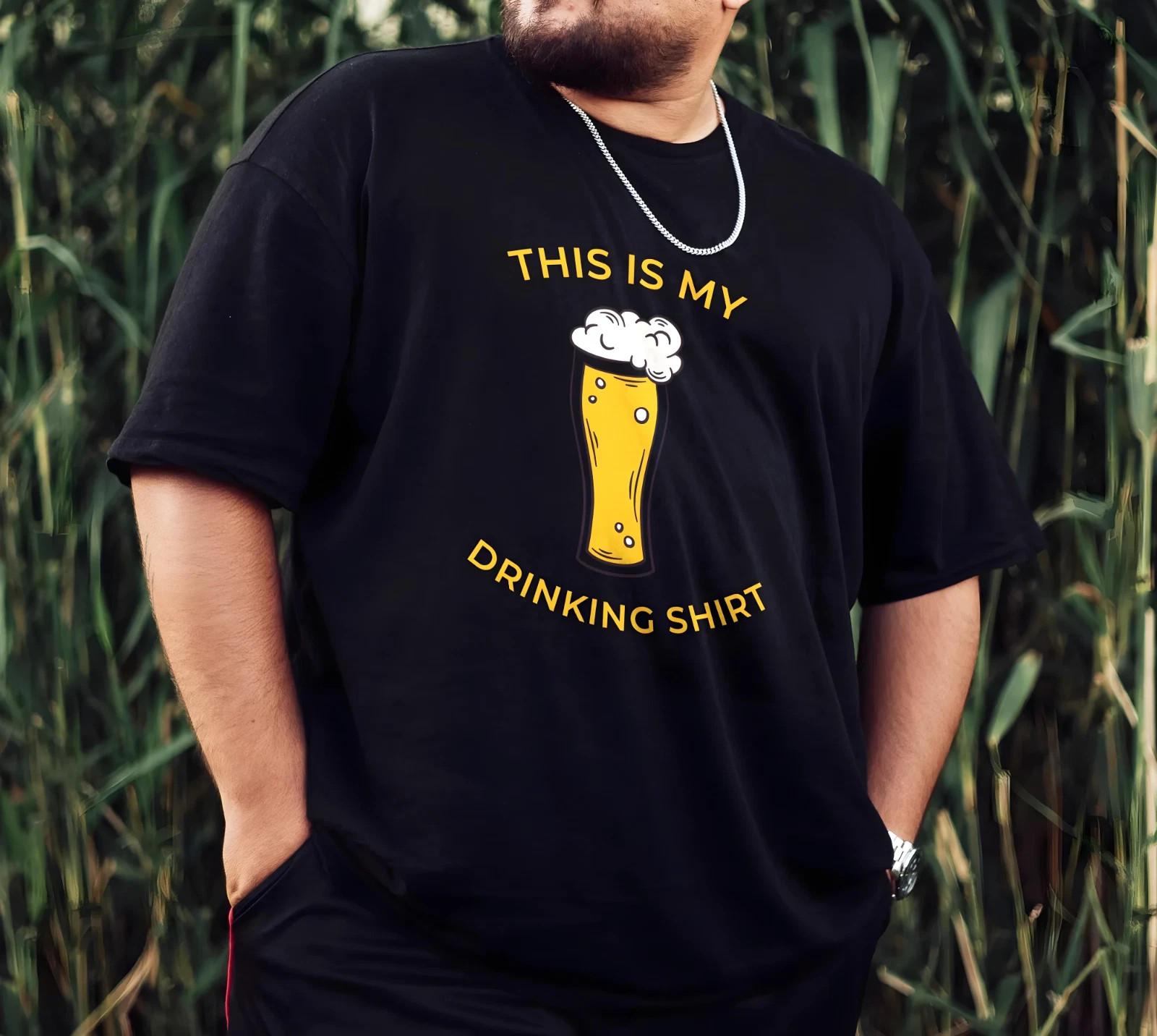 FUNNY DRINKING T-Shirt Size S-5XL S