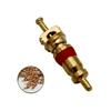 100pcs Universal Tire Valve Core Replacement Valve Nozzle New Tire Exhaust Valve
