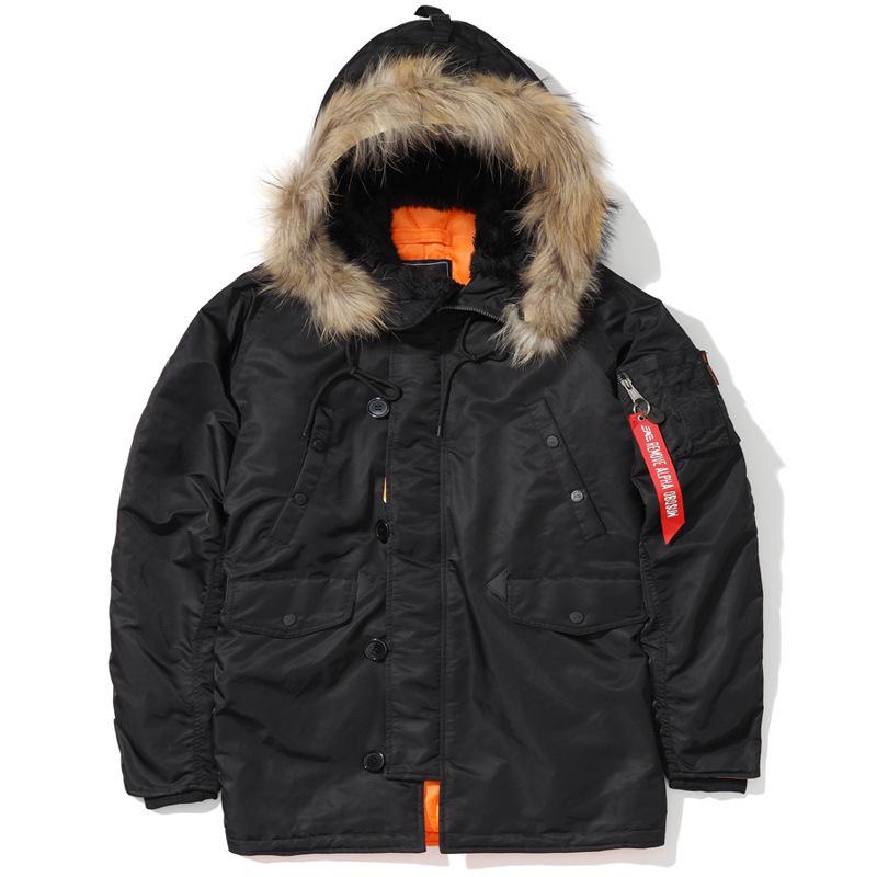 Men`s Hooded N3B Pilot Air Force