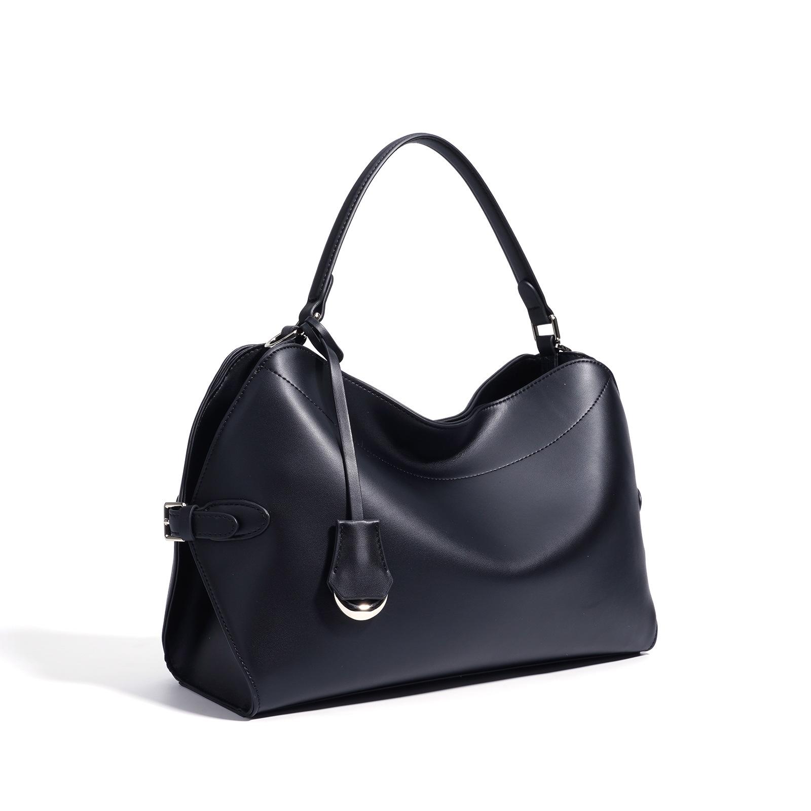 Luxury Large Capacity Single Shoulder Leather Bag, High-end Versatile Crossbody Bag, High-quality Commuting Handbag