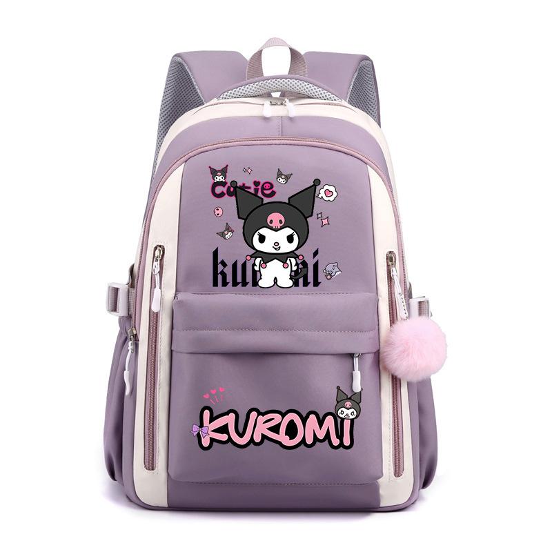 Cartoon Printed Schoolbag Japanese Primary School Students Junior High School Large Capacity Cute Cartoon Backpack