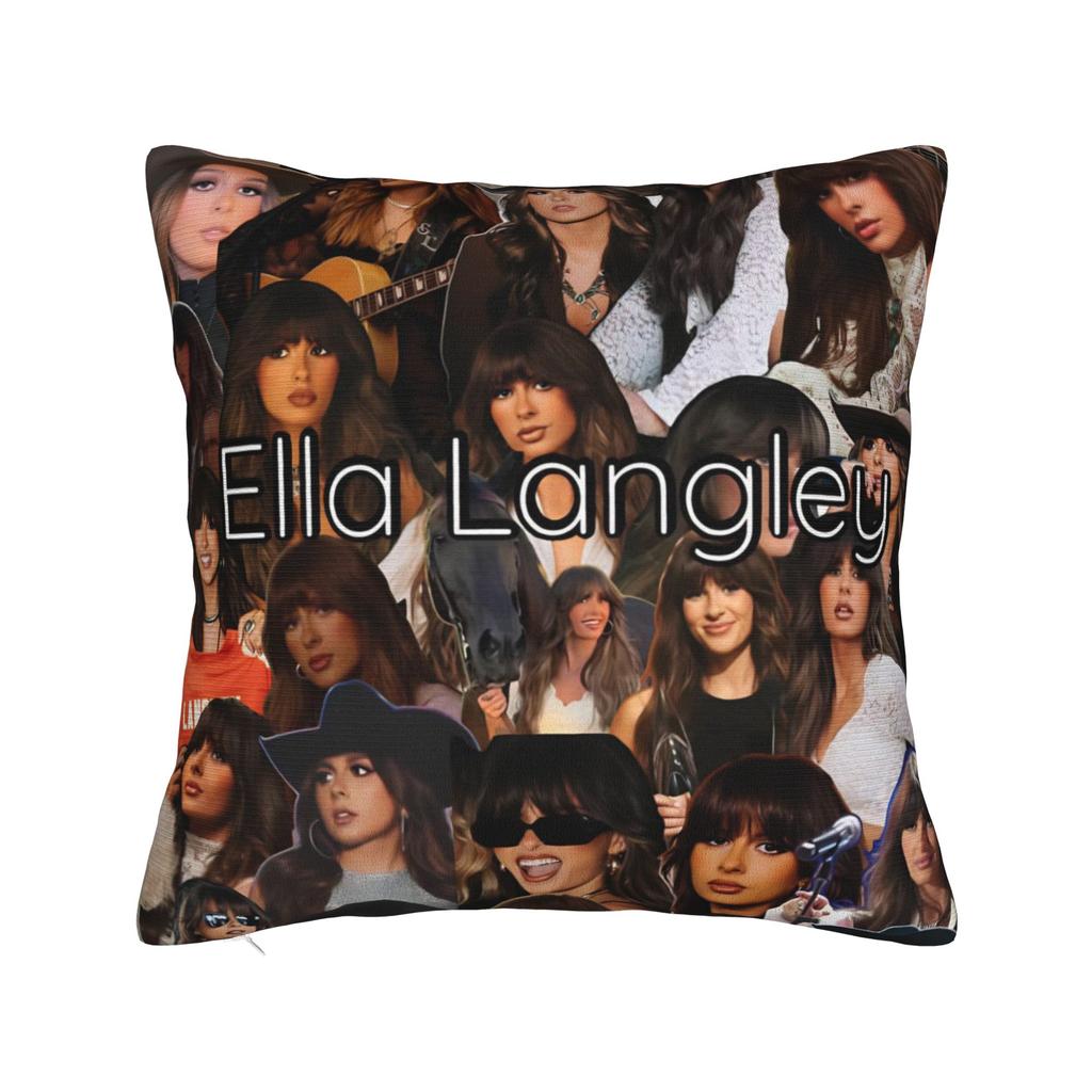 Ella Langley Tour Pillow Cover Merch Printed Cushion Cover Decorations Pillow Case Cover Home Multiple Sizes