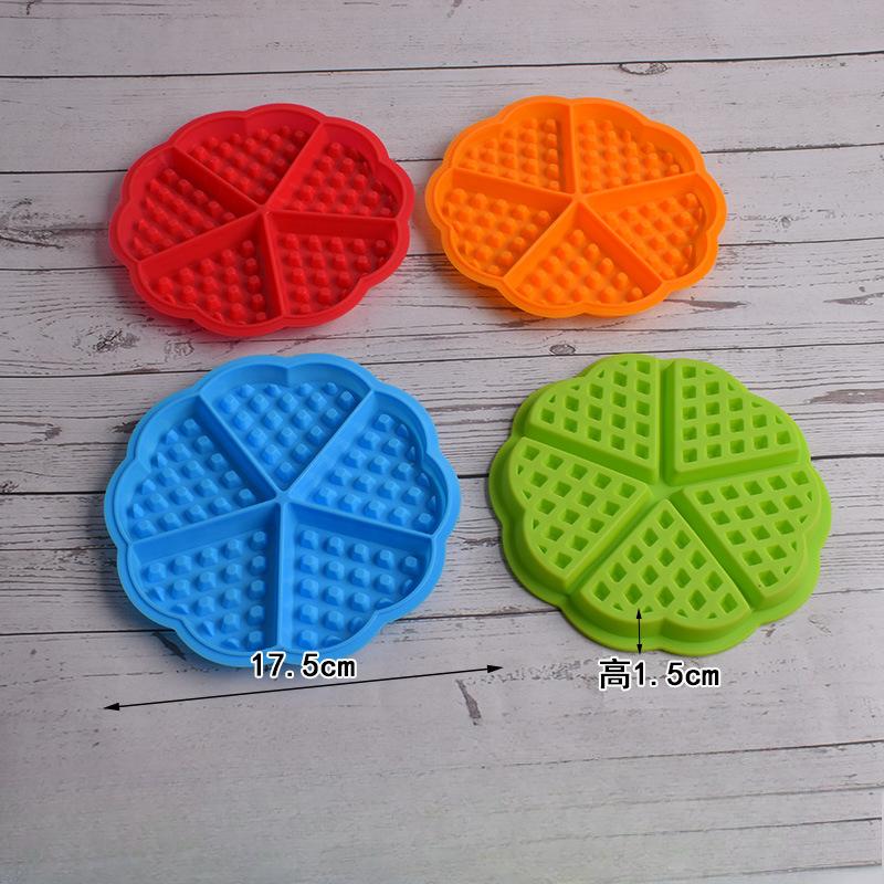 

Food Grade Silicone Waffle Mold DIY Cake Mould Non-stick Silicone Baking Mold Set Kitchen Bakeware Waffle Maker Cookie Tools