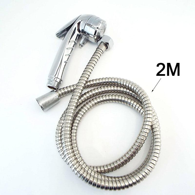 Protable Handheld Toilet Bidet Sprayer Kit ABS Plastic Hand Faucet Shower Head Wall Holder