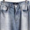 Tatu Women's 100% Cotton Washed Straight-Leg Jeans