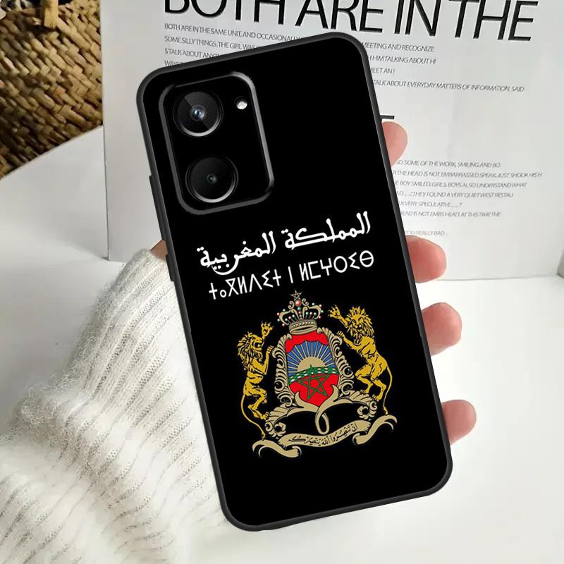 Morocco Maroc Moroccan Flag For Realme GT6 GT7 15 Pro 10 11 12 13 14 Pro Plus C55 C71 C75 C67 C63 C61 C53 C35 C65 Case