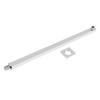 60cm Square Shower Head Extension Arm Wall Mounted Stainless Steel Rainfall Extend Pipe Tube Shower Holder Arm Bathroom Tools