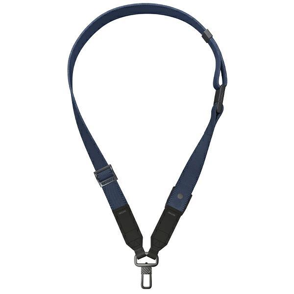 UNIQ Vista universal 2-in-1 phone lanyard navy blue/deep navy
