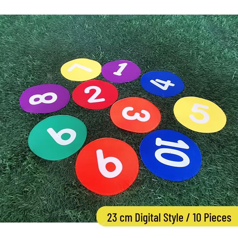 WEZHO Kids Numbered Training Disc Cone Set