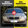 Head Lights Cover For BMW 5 Series F18 F10 2011-2017 Transparent Housing Front Headlights Lens Shell  Lampcove Car Accessories