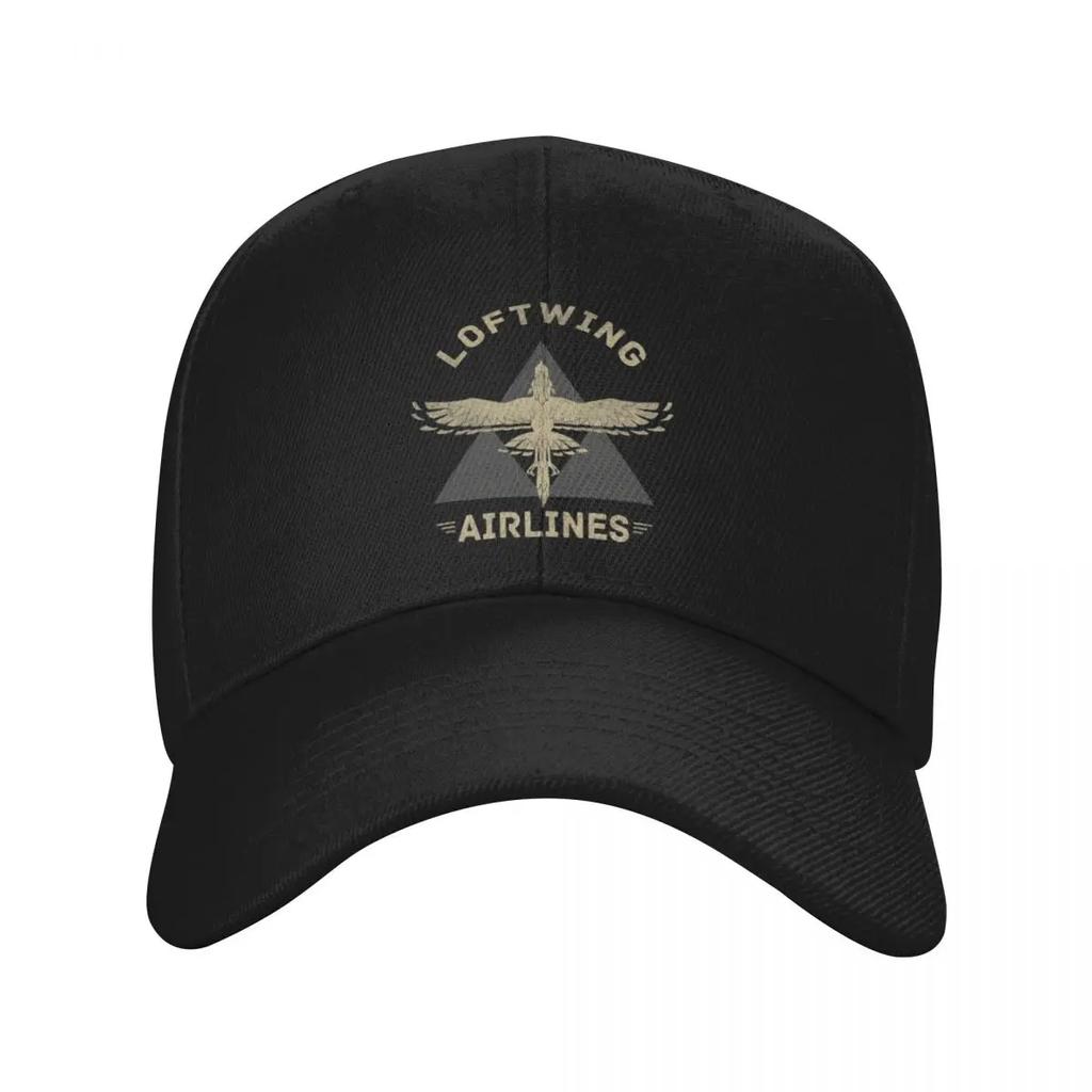 Loftwing Airlines Baseball Cap Golf Hat Man black Hip Hop For Man Womens
