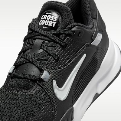 Nike Crosscourt GS 'Black Wolf Grey White'