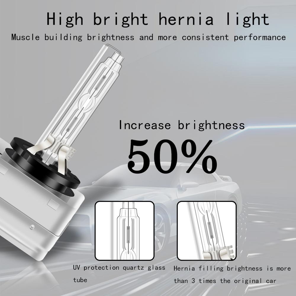 Car Flashing D1S D2S D3S D4S HID Bulb Automobile HID Xenon Headlight Bulb Headlamp Light Super Bright Headlamp 55W 6000K