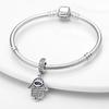 Charms Copper  Devil'S Eye Pendant Beads Fit Charms Plata  Original Bracelet Beads Women Jewellery Making