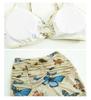 Plus Size Sexy Four-Piece Swimsuit: Chubby Girl Long Dress-Style Split Bikini for Hot Spring Vacation