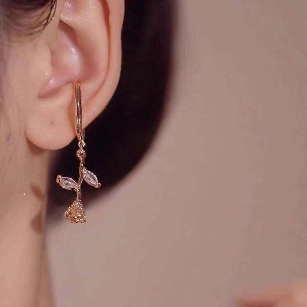 

Ювелирные изделия для вечеринки, длинная цепочка с кисточками, без пирсинга, жемчужные клипсы для ушей, серьги-клипсы, обертка для ушей-бабочки