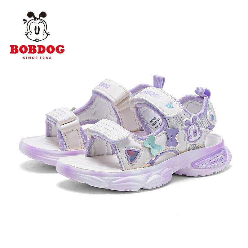 

Babu bean children s sandals 2025 summer new non-slip soft-soled open-toed outdoor girls beach shoes girls sandals 38 yards inner length 24.2cm