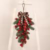 Christmas Red Fruit Lattice Knot Decoration Fascia Santa Claus Bedroom Hangings Lintel Christmas Party Home Decoration