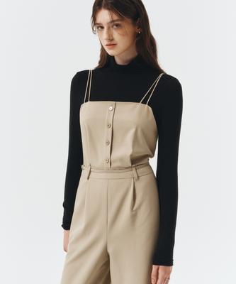 ARTID Overall Jumpsuit_Beige