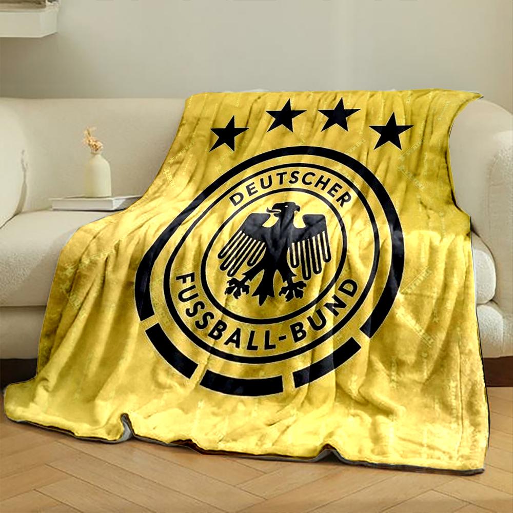 German Soccer Team Designed Flannel blanket for bedroom, living room, sofa, and nap