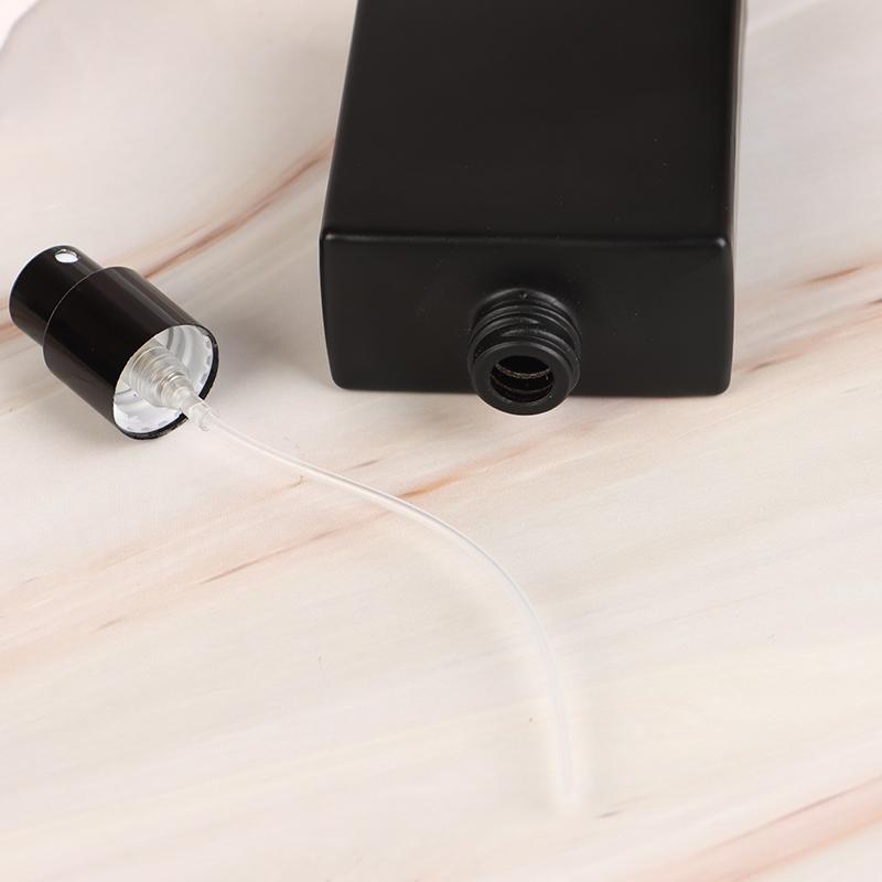 30/50 ml helle schwarze Parfümflasche, leere Glasflasche, tragbares High-End-Spray, Make-up-Wasserflasche, Nebel