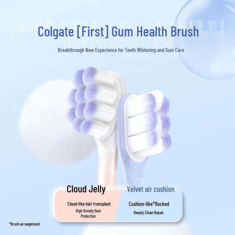 Colgate Cloud-Feel Jelly Velvet Air Cushion Toothbrush