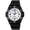 [Citizen Q&Q] Watch Analog Waterproof Urethane Band VR44-002 Men's White Black/White