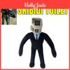 Soft And Comfortable Skibidi Toilet Plush Toy Perfect For Decor And Play