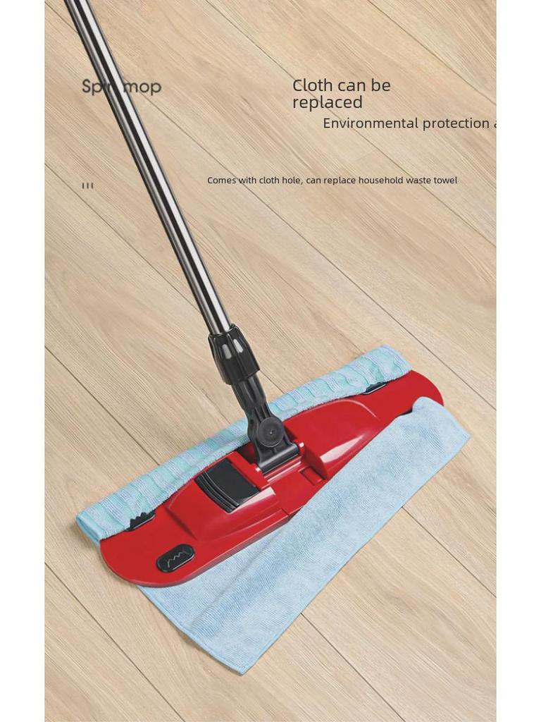 Meiliya Flat Cotton Thread Dust Mop for Wooden and Tile Floors