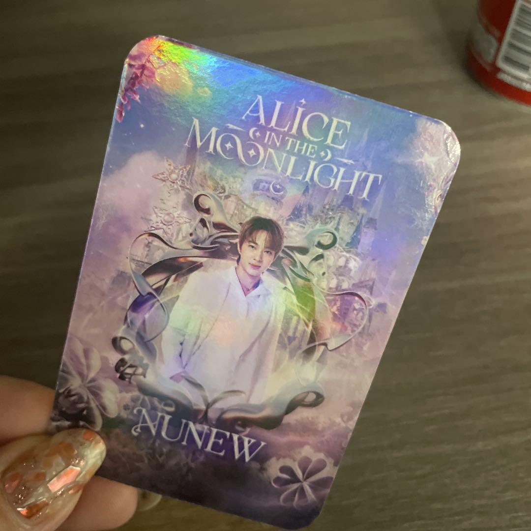 

[USED] nunew Alice concert admission card