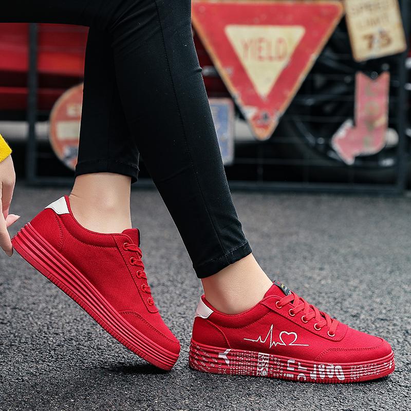 MCTIN Dámská obuv Šněrovací Tenisky na platformě Páry Neformální obuv pro muže