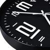 Wall Clock 12" Silent Quartz Decorative Latest Wall Clock Non-Ticking Classic Clock Battery Operated Round Easy To Read