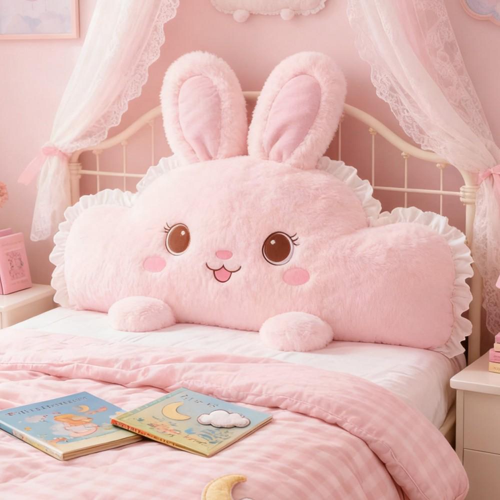 Soft Upholstered Bedside Cushion - Washable Tatami Style for Kids' Bedroom