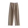 Chuyu Women's Winter Retro Mori Casual Pants