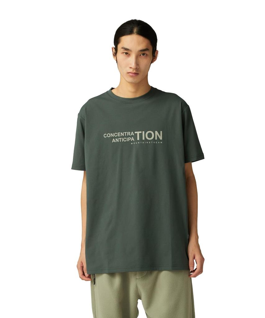 Snow Peak MofM Mt Tanigawa Short and Green T-Shirt MM4510-TS02, Sleeve, Men's Women's, Medium,