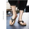 Mens Flip Flops Summer Sandals Outdoor Wear Soft Breathable Upper Nonslip Beach Shoes Sewing Shoes Casual Sandals Mens FlipFlops