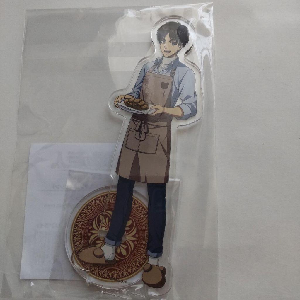[USED] Attack On Titan 3 O'clock Getsushi Mart Acrylic Stand Levi Eren