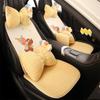 Starman Cute Winter Plush Car Seat Cushion for Geely Galaxy L6 A7 Xingyuan E5