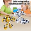 Barn Transform Robot Bil Leke Treghetsdrev Transformering Kjøretøy Modell Deformasjon Bil Action Figur Leke Småbarn Gutter Jenter Bursdagsgave