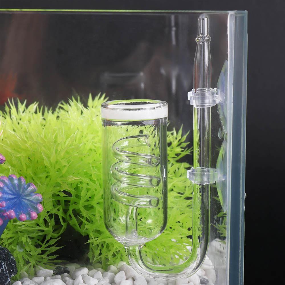 Practical 2025 Aquarium Household With Suction Cup Clip Dioxide Reactor Fish Tank Accessories CO2 Diffuser Aerator Pump