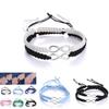 Handmade Infinite Symbol Bracelets With Adjustable Woven Design For Couples And Giftgiving