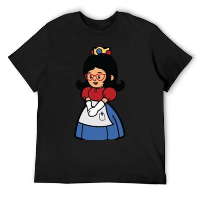 Linda Peach T-Shirt Anime Stuff Anime Tshirt Football T Shirt T Shirt for Men