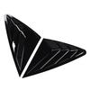 Pair of Rear Side Window Louver Air Vent Left Right Rear Window Shutter Cover Trim Replacement for GLC Coupe C254