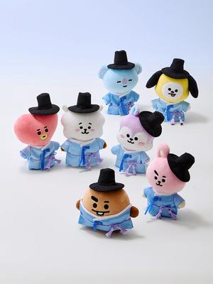 LINE FRIENDS K-Seonbi Plush Keyring Character Select