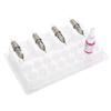 Pro 20pcs Trays Clear Disposable DGT Plastic Tattoo Cartridge Needle Holder Stand