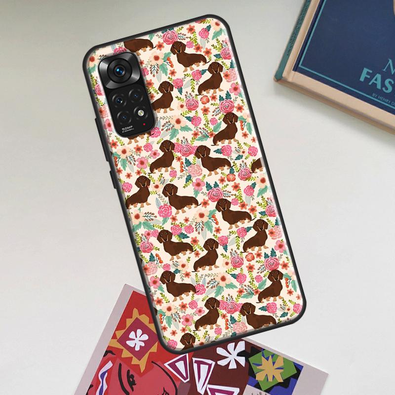 Dachshund Dog Case For Xiaomi Redmi Note 12 Pro Plus 8 9 10 11 Pro 8T 9S 10S 11S 12S 9C 10A 10C 12C Cover