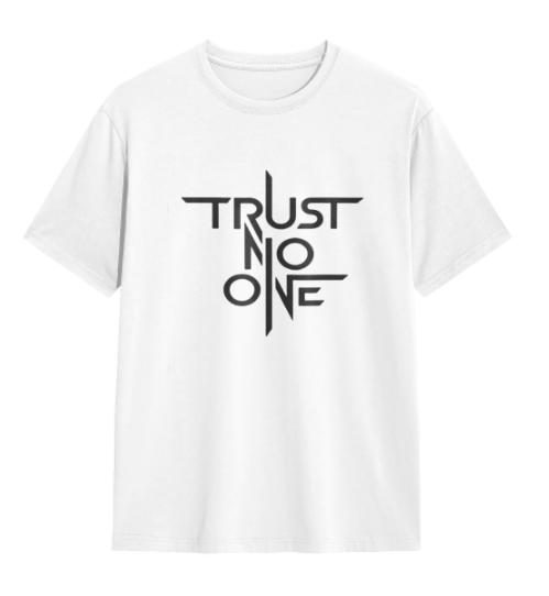 Unterschätze mich nie Baumwoll-T-Shirt mit Grafikdruck High Street Fashion Streetstyle Harajuku Ästhetik Lockeres Übergrößen-Top