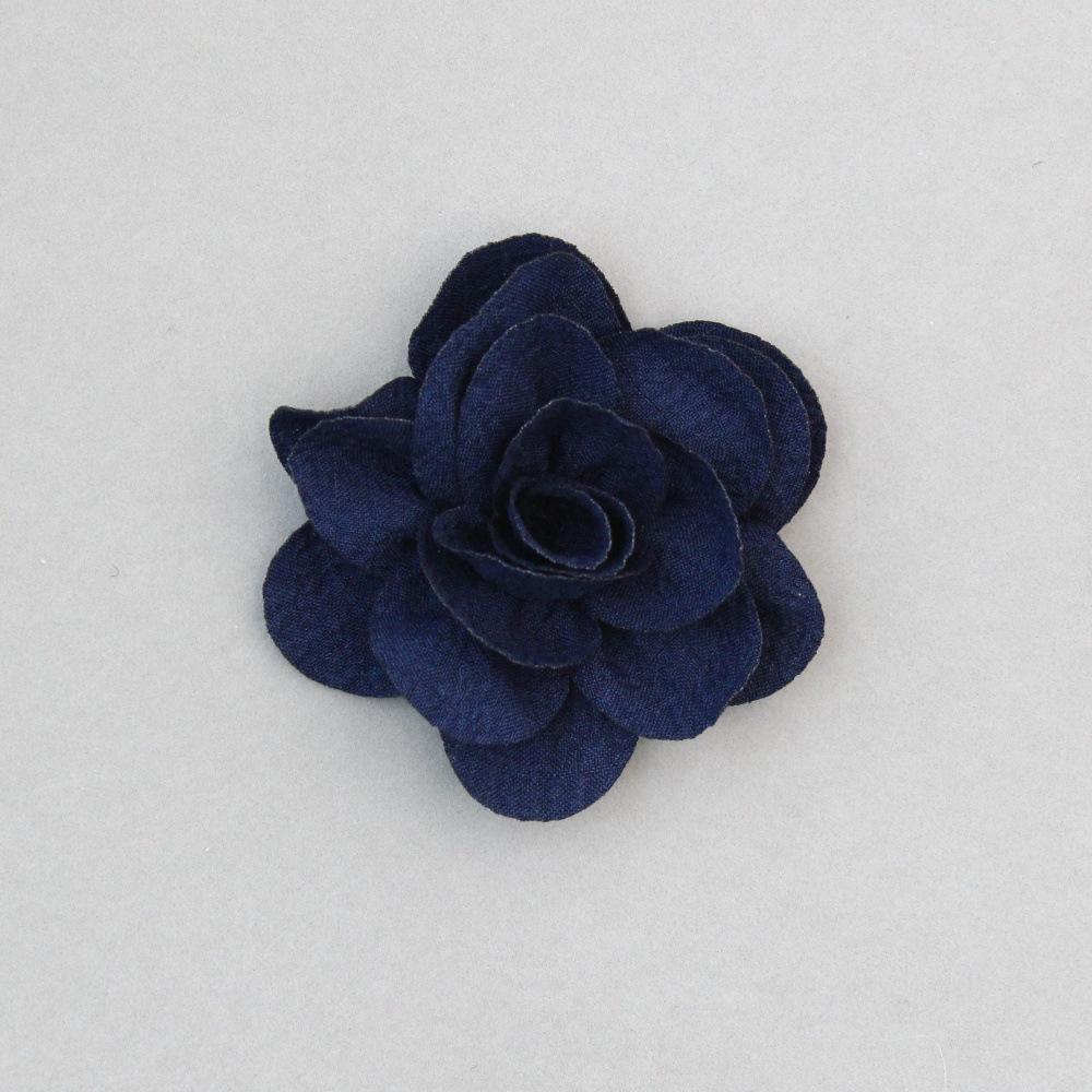 10-Color 3D Rose Handmade DIY Hairpin - Versatile Korean Hair Accessory for Clothing, Shoes, and Bags