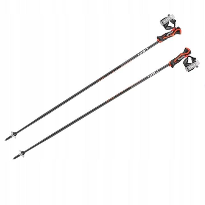 LEKI 3D AIRFOIL STICKS black/red 125